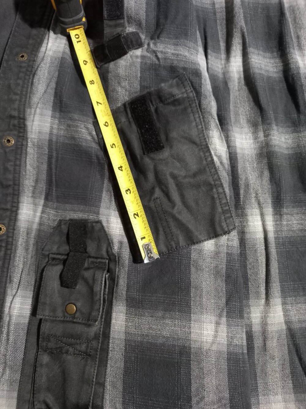 Bountyman Concealed Carry Shirt Jacket - Black | XL - Picture 5 of 8